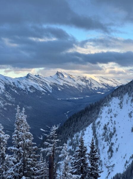 View from top of Banff gondola