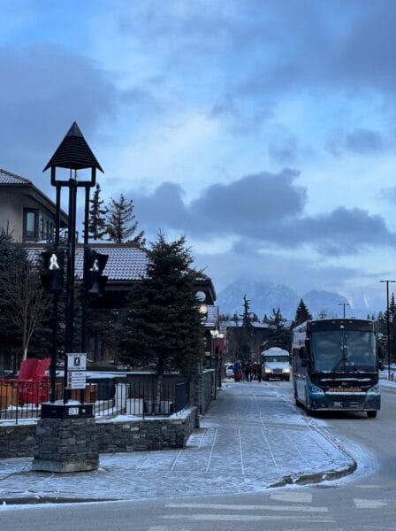 Transit in Banff National Park