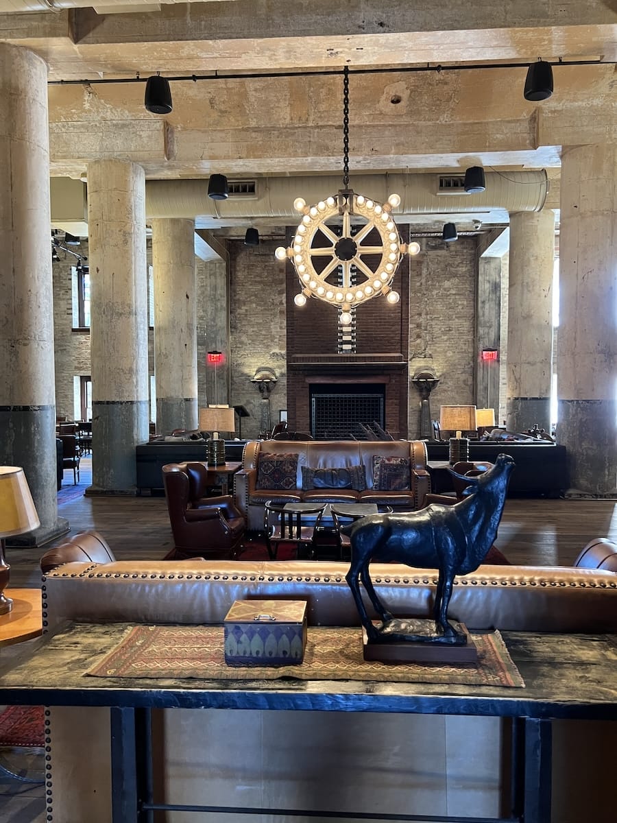 Hotel Emma Lobby in San Antonio, Texas