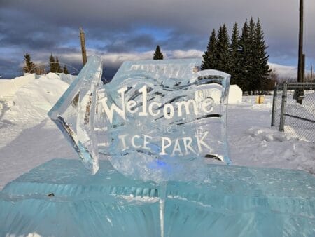 Ice Park in Fairbanks, AK