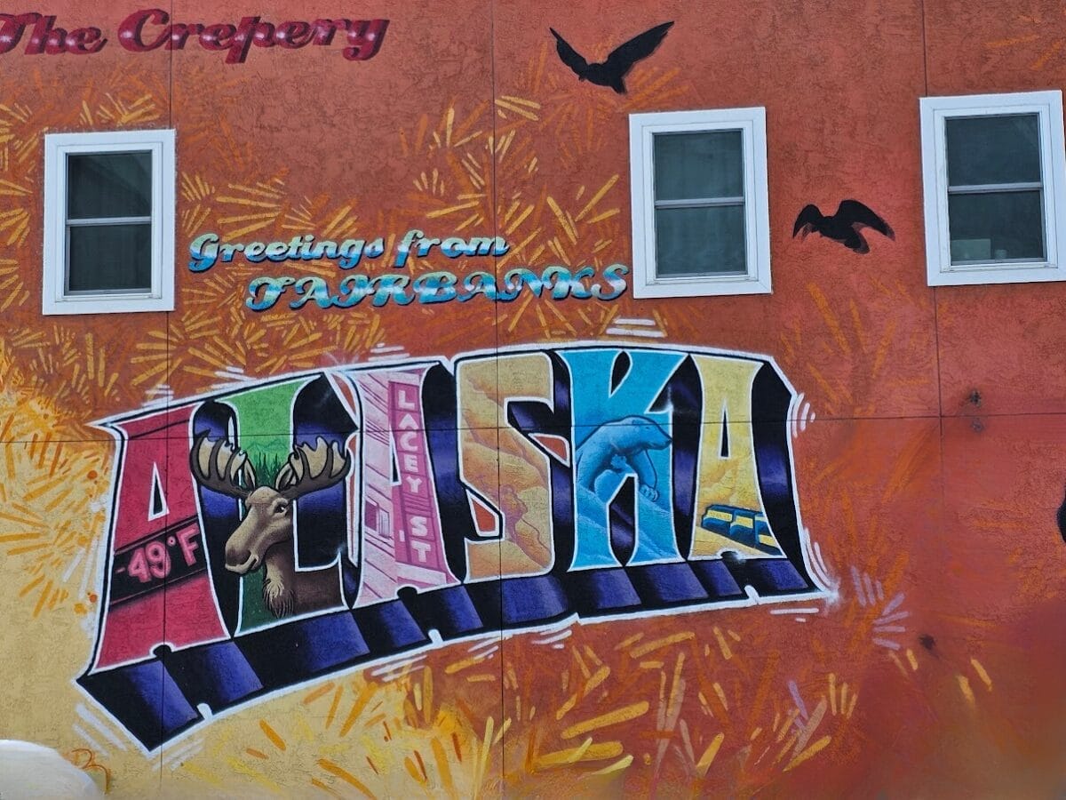 Alaska Mural in Fairbanks, AK