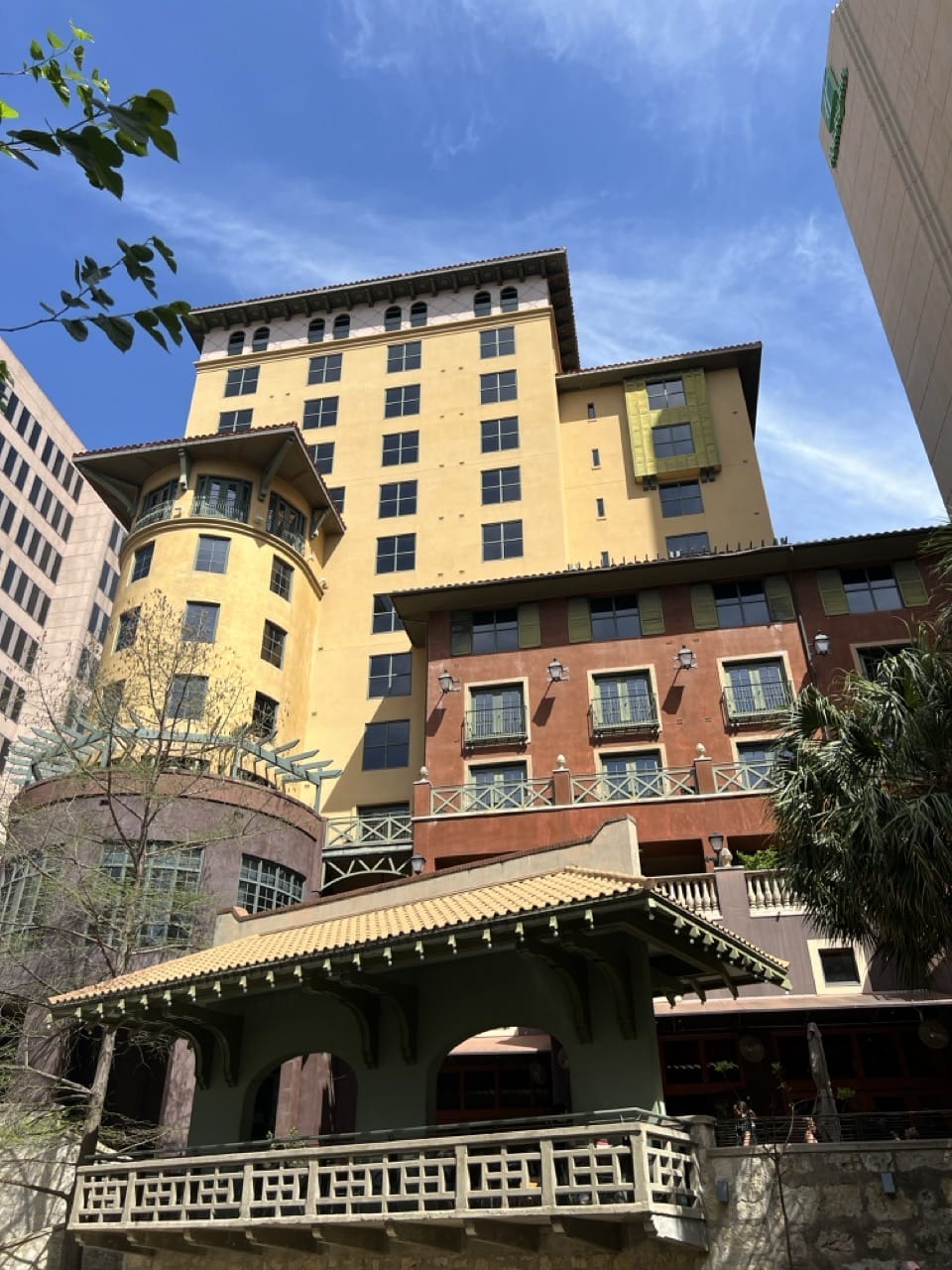 Hotel Valencia San Antonio Riverwalk hotel with balconies