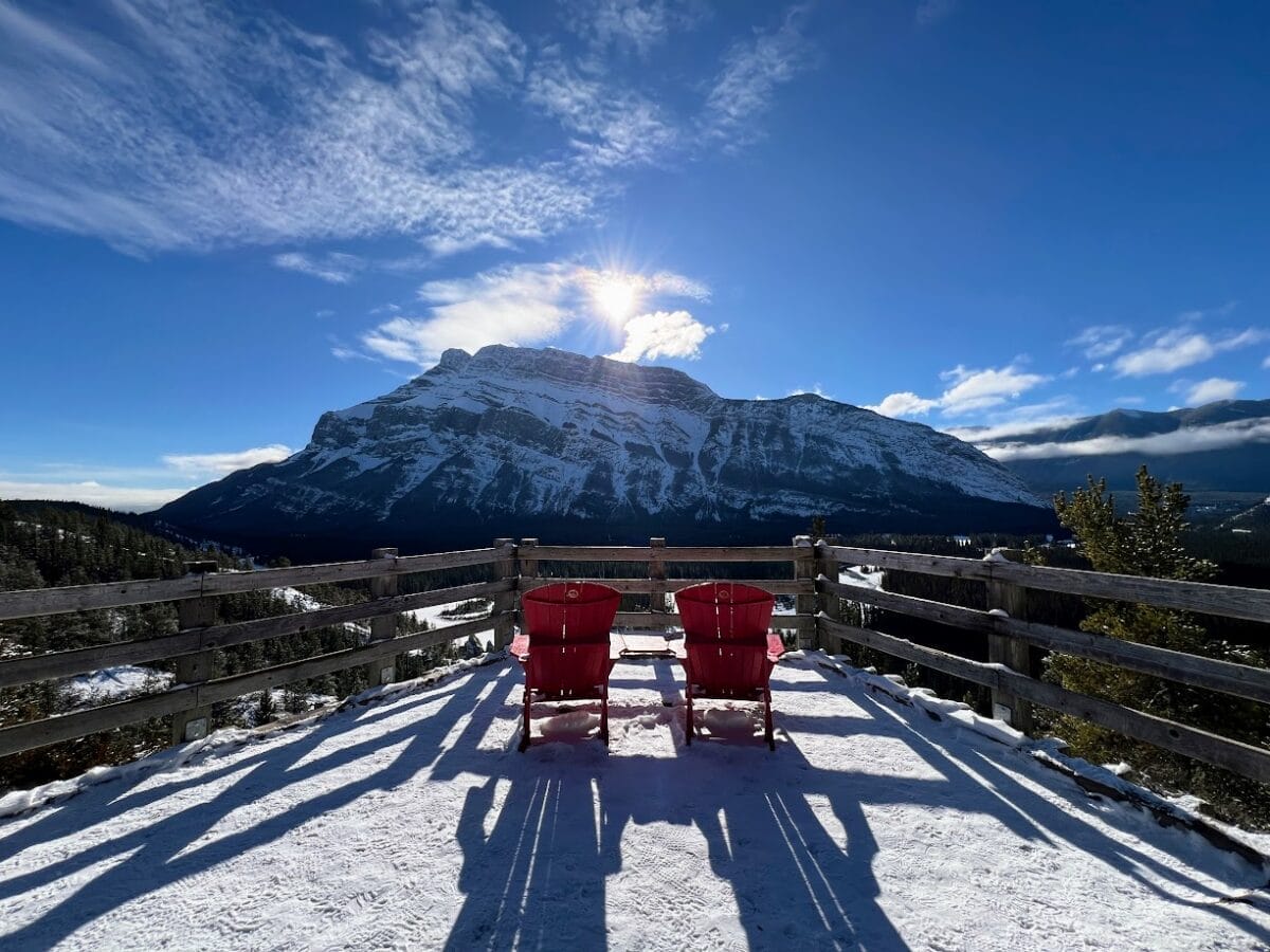 trail view in Banff