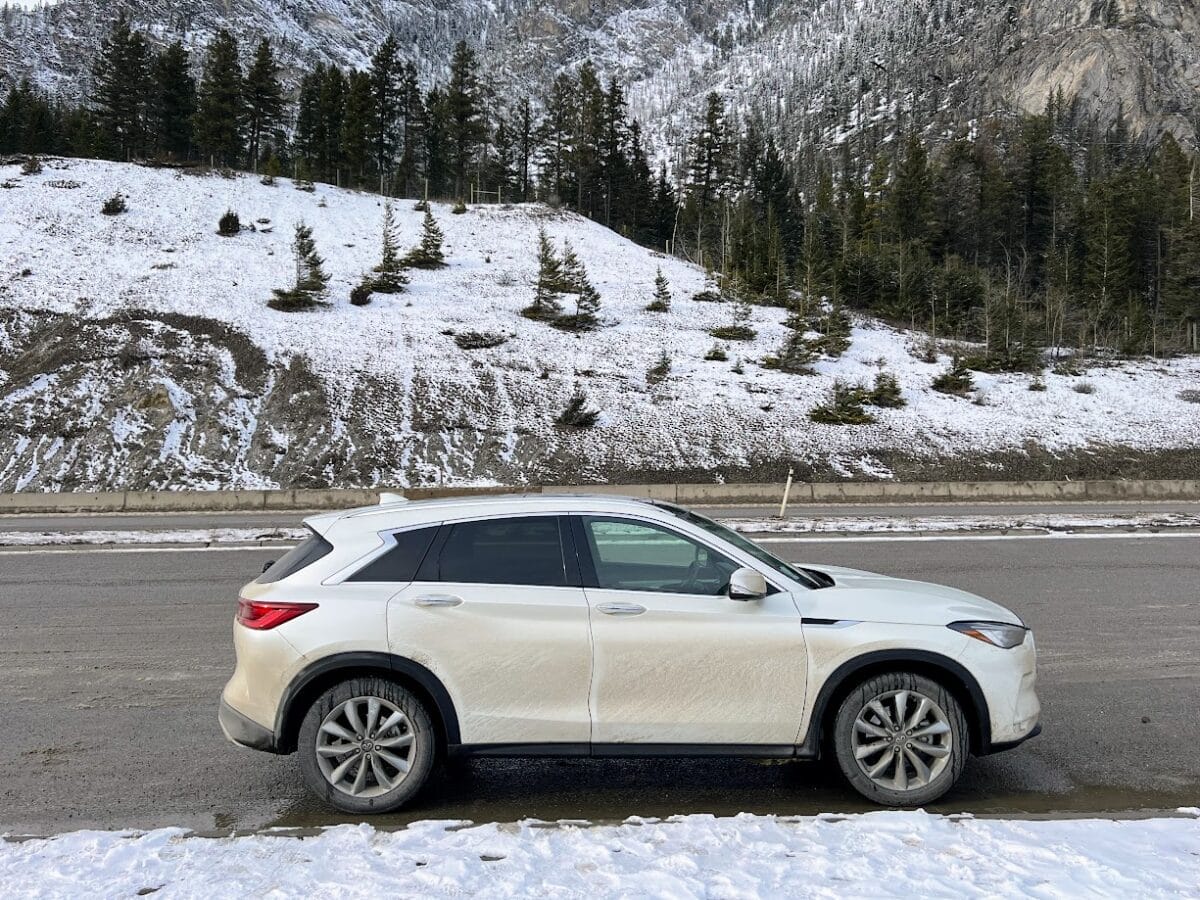 rental car in Banff