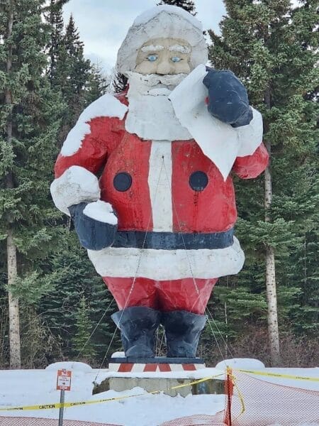 Santa at North Pole