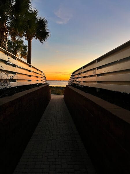 Sunset in Rockport, Texas