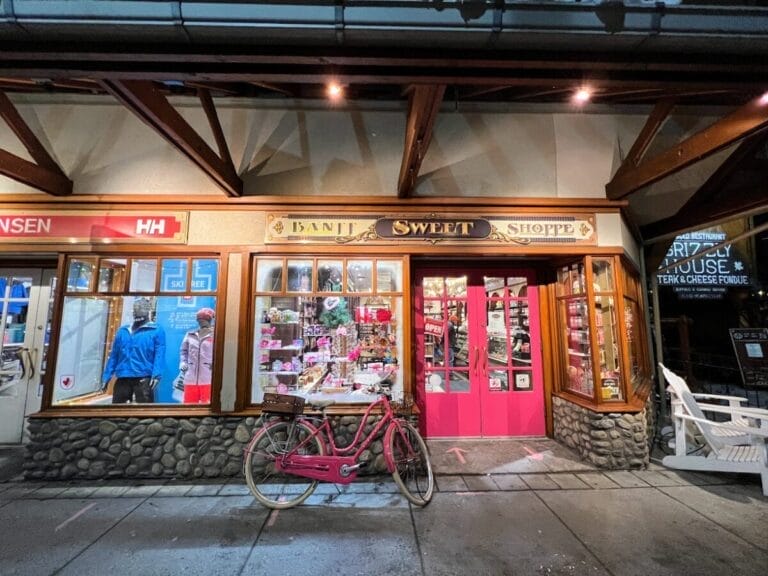 Sweet Shoppe Along Banff Avenue