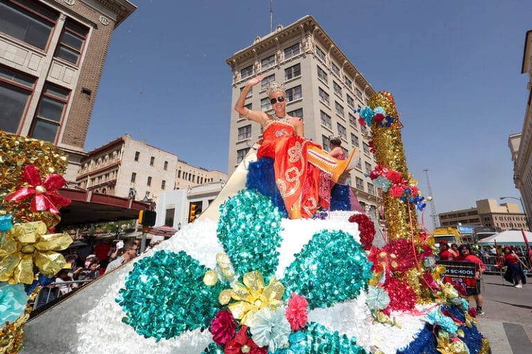 Battle of Flowers Parade at San Antonio Fiesta