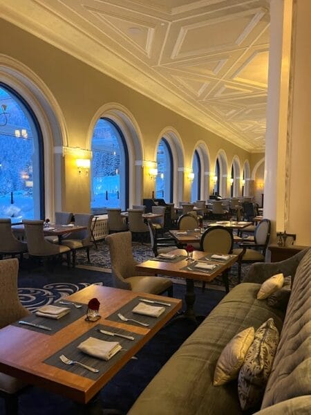 Fairmont dining for afternoon tea