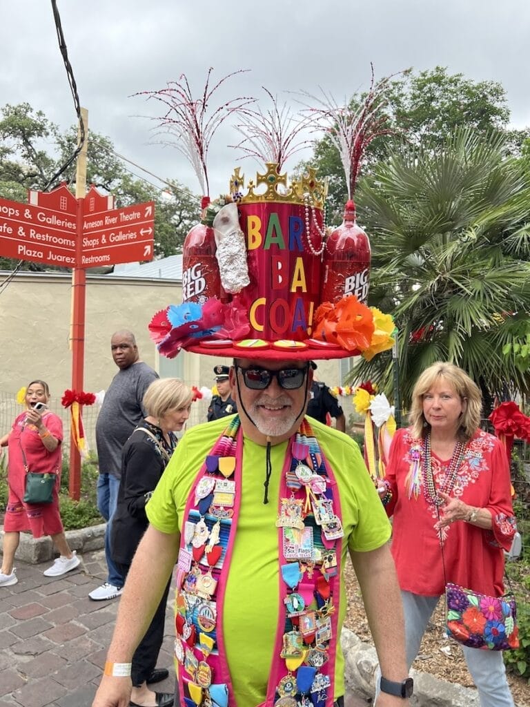 Fiesta hat at Fiesta San Antonio