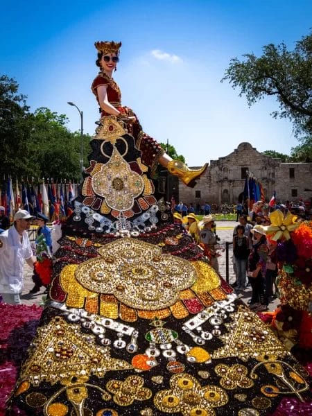 Fiesta Queen in San Antonio