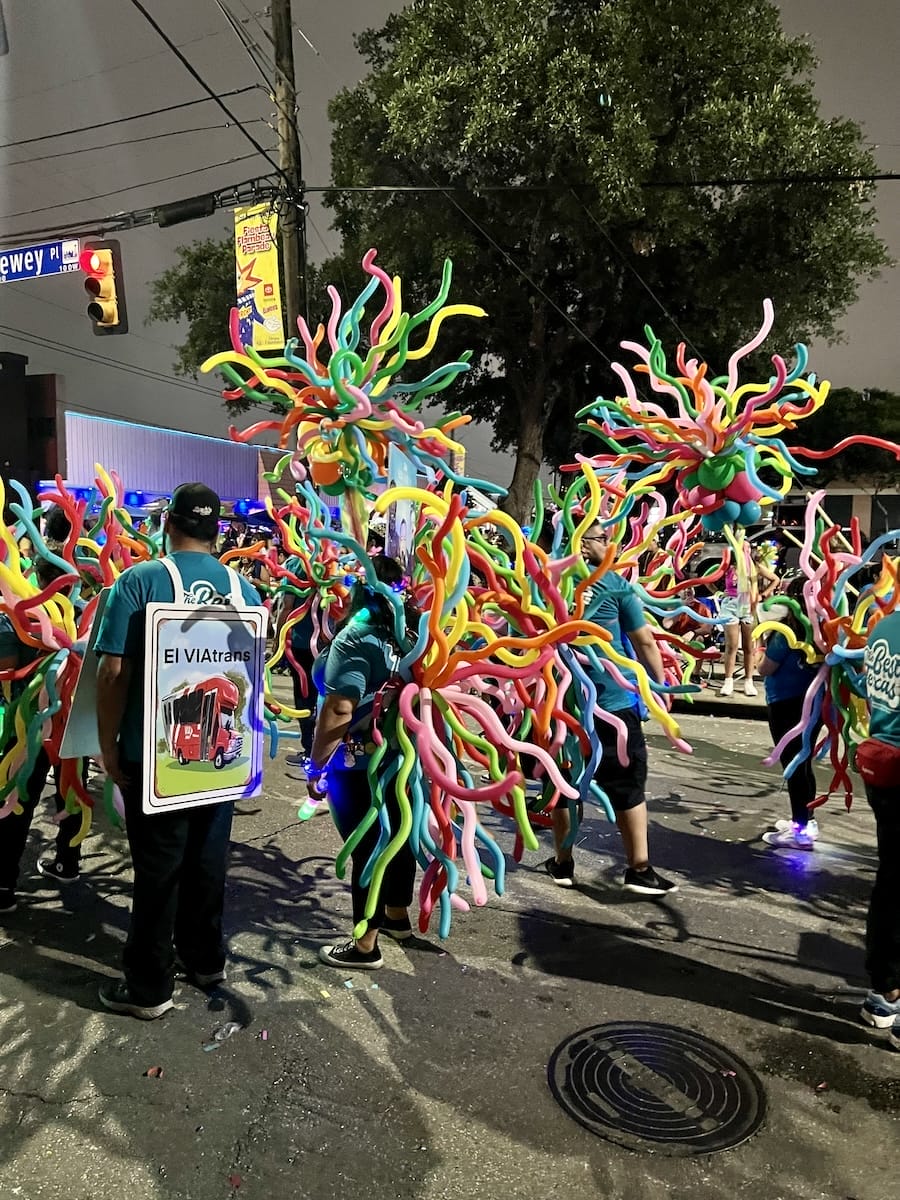 Fiesta Flambeau participants