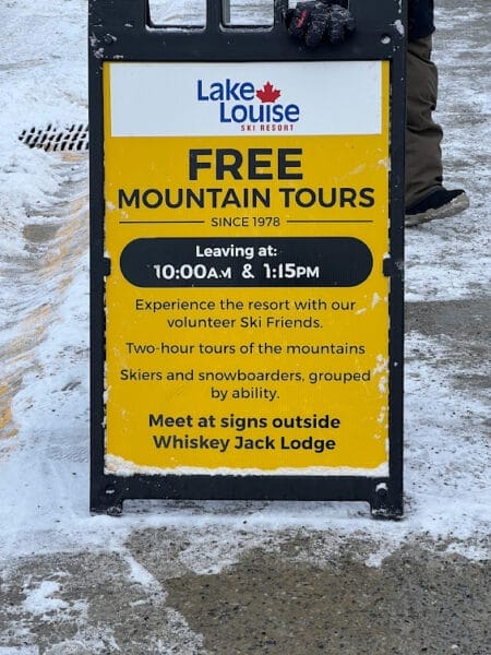 mountain tours with ski friends