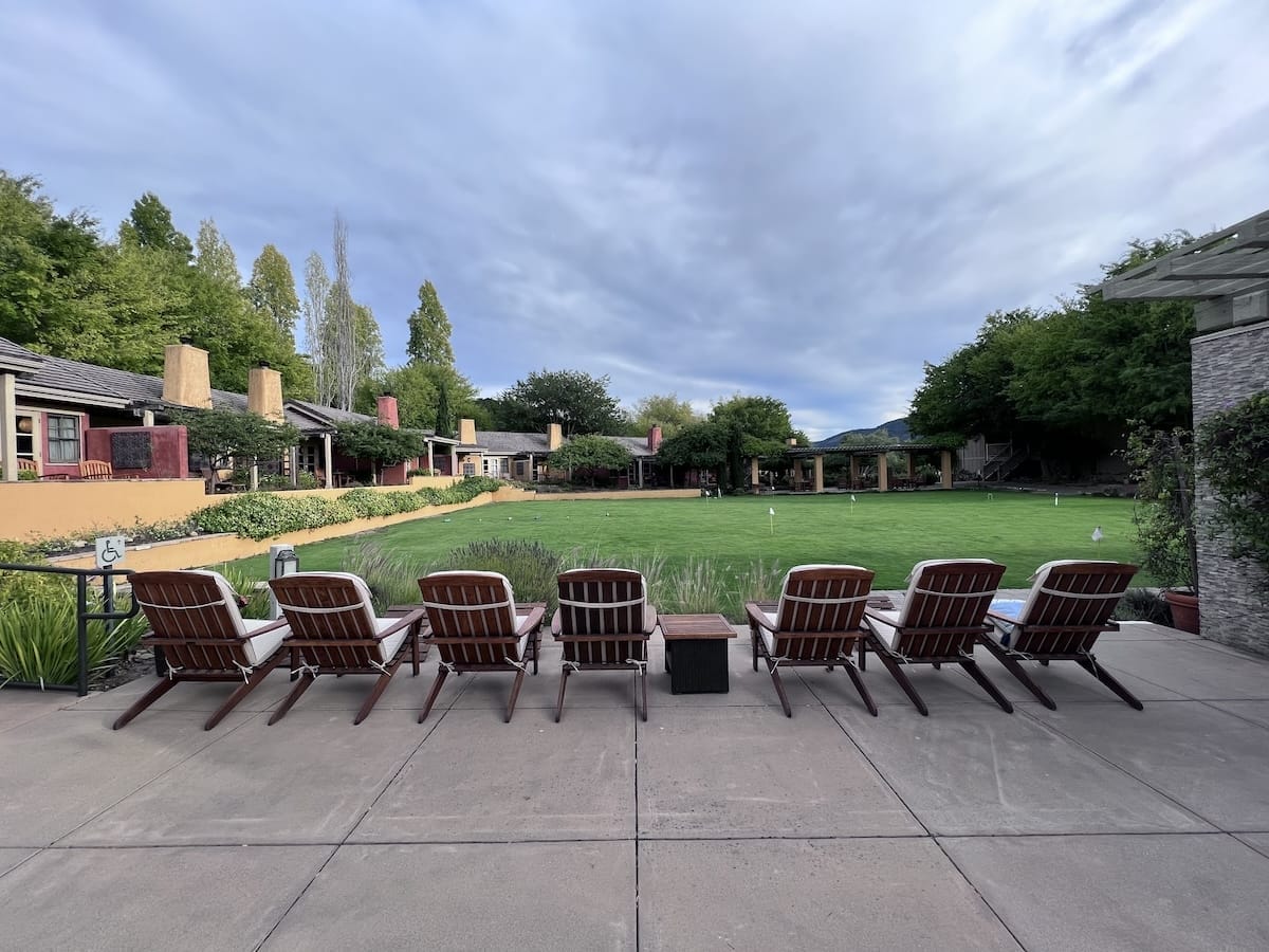 Bocce ball court