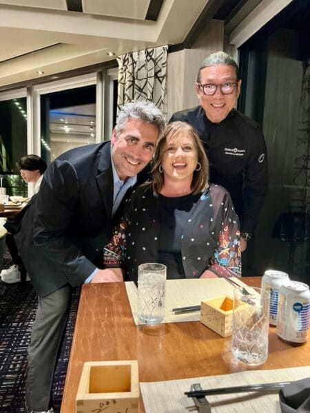 Meeting Iron Chef Morimoto