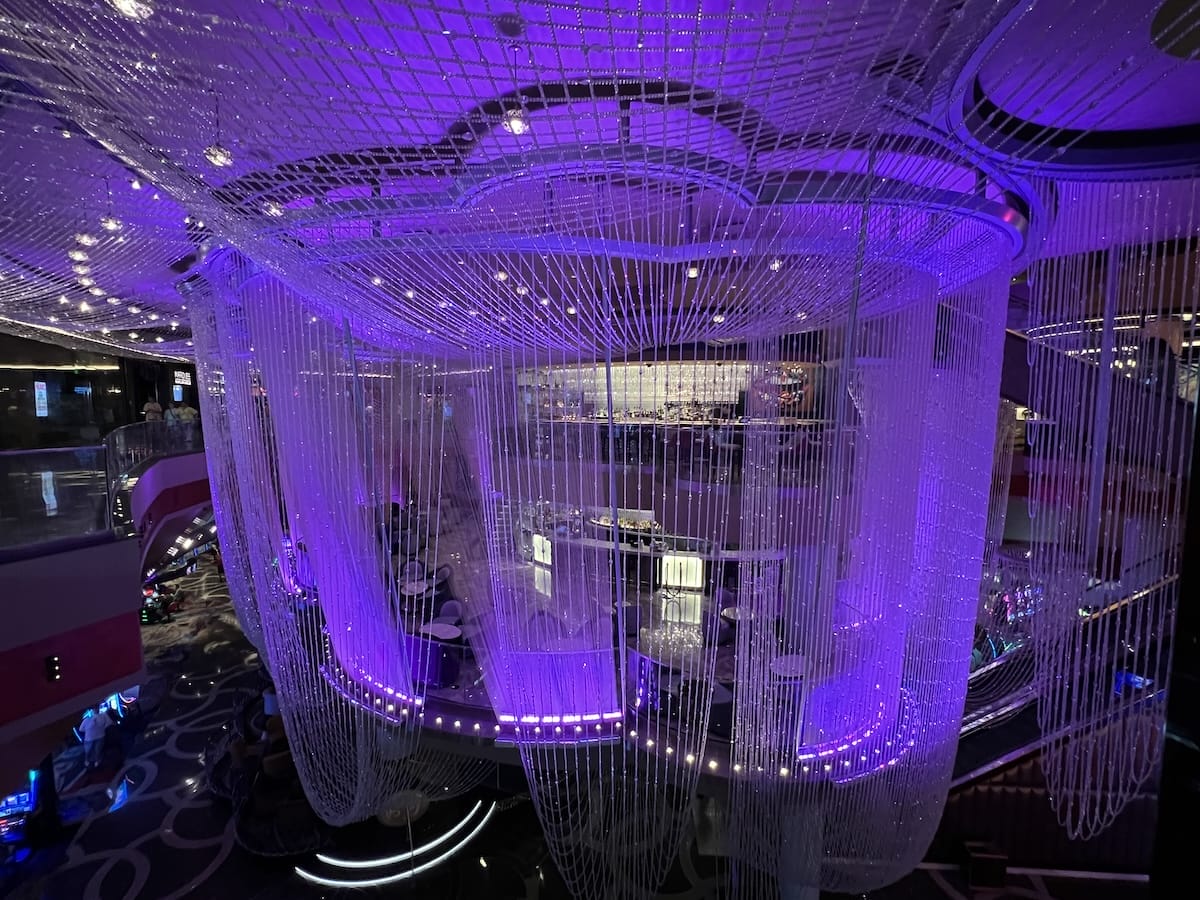 Cosmopolitan Chandelier Bar