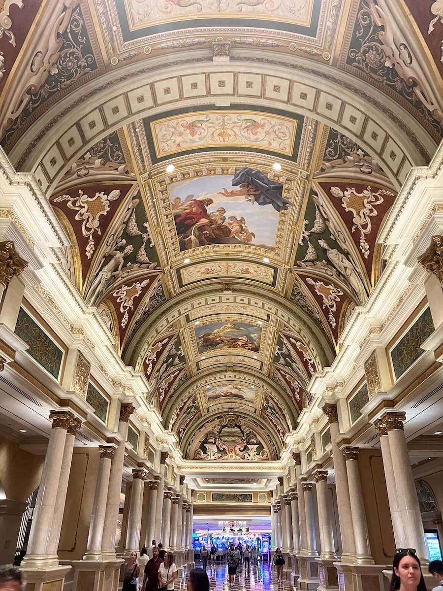Venetian Hotel & Casino lobby