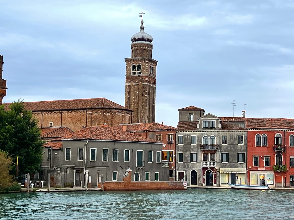 Murano from the water