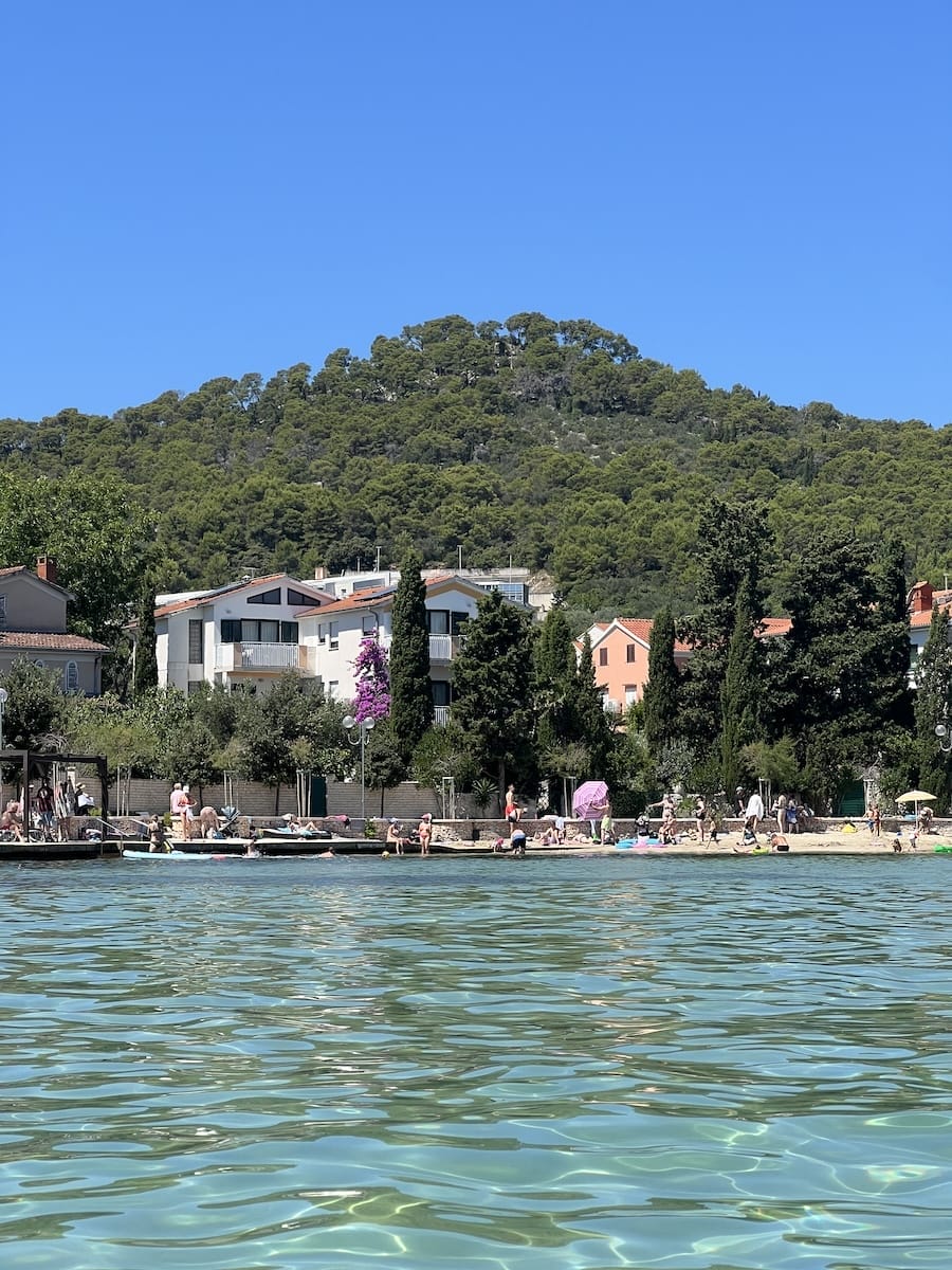 Ugljan Island off the coast of Zadar, Croatia