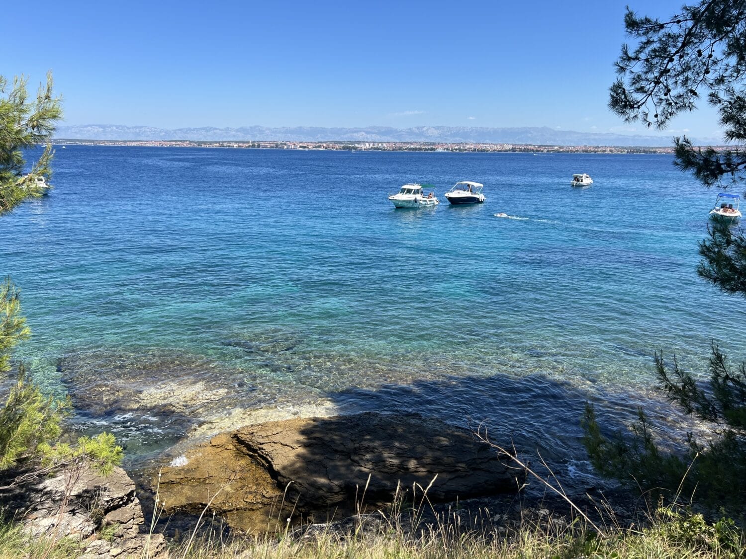 boats in Zadar, Croatia