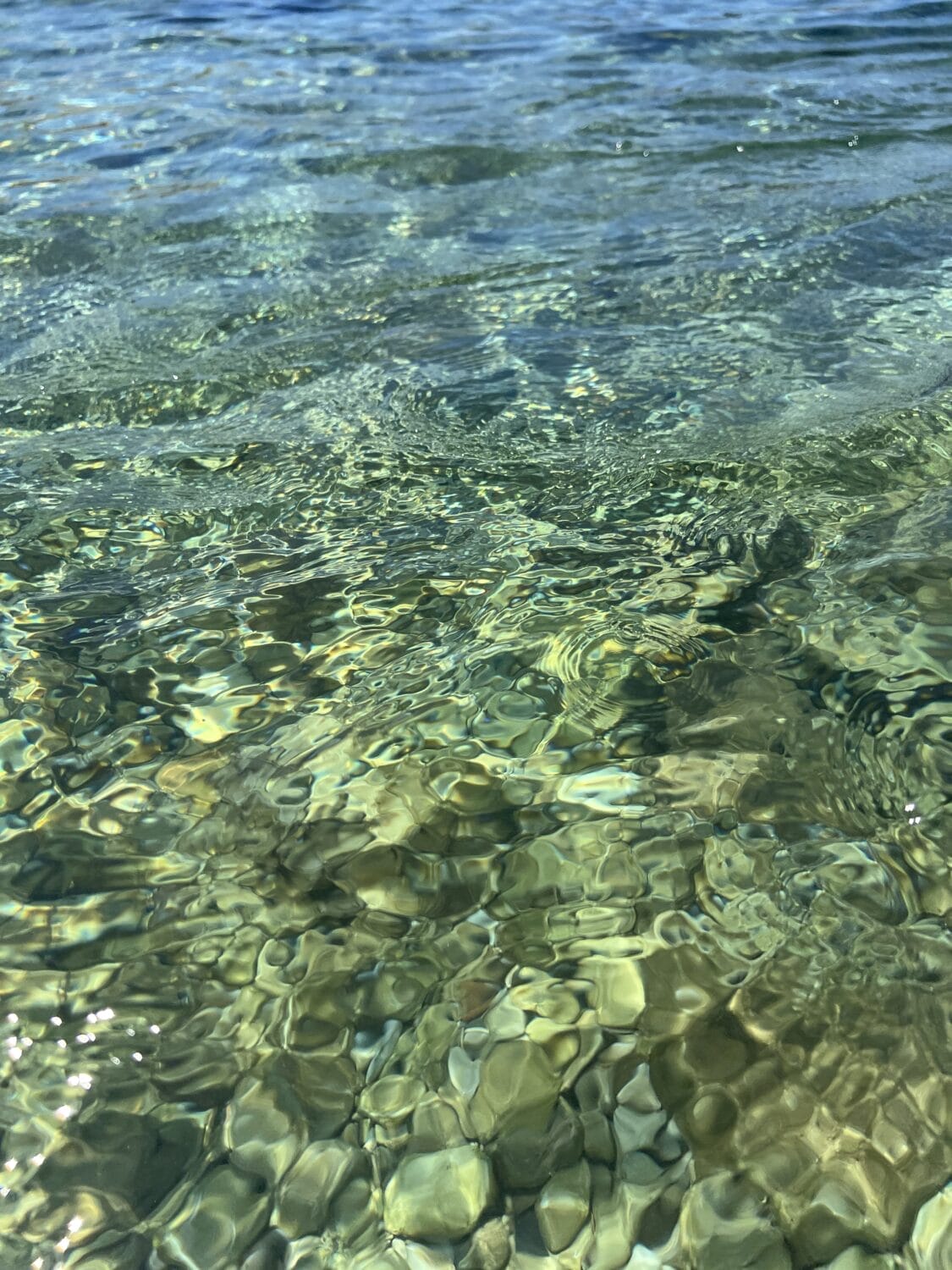Clear Croatian water