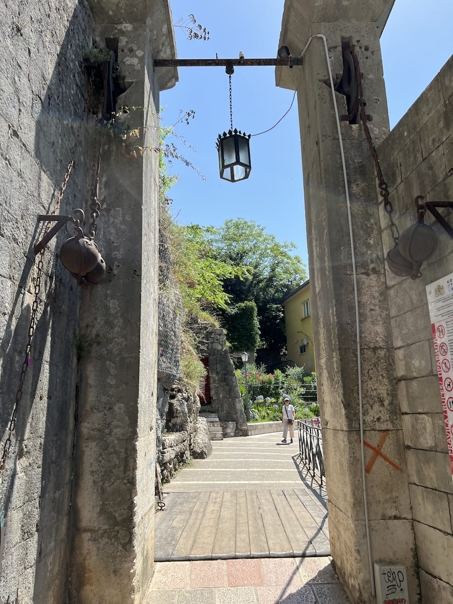 Kotor passages in Old Town