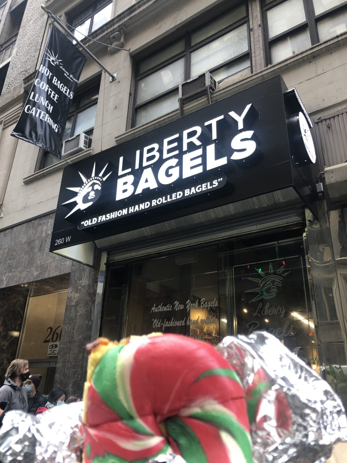 Liberty bagels from NYC