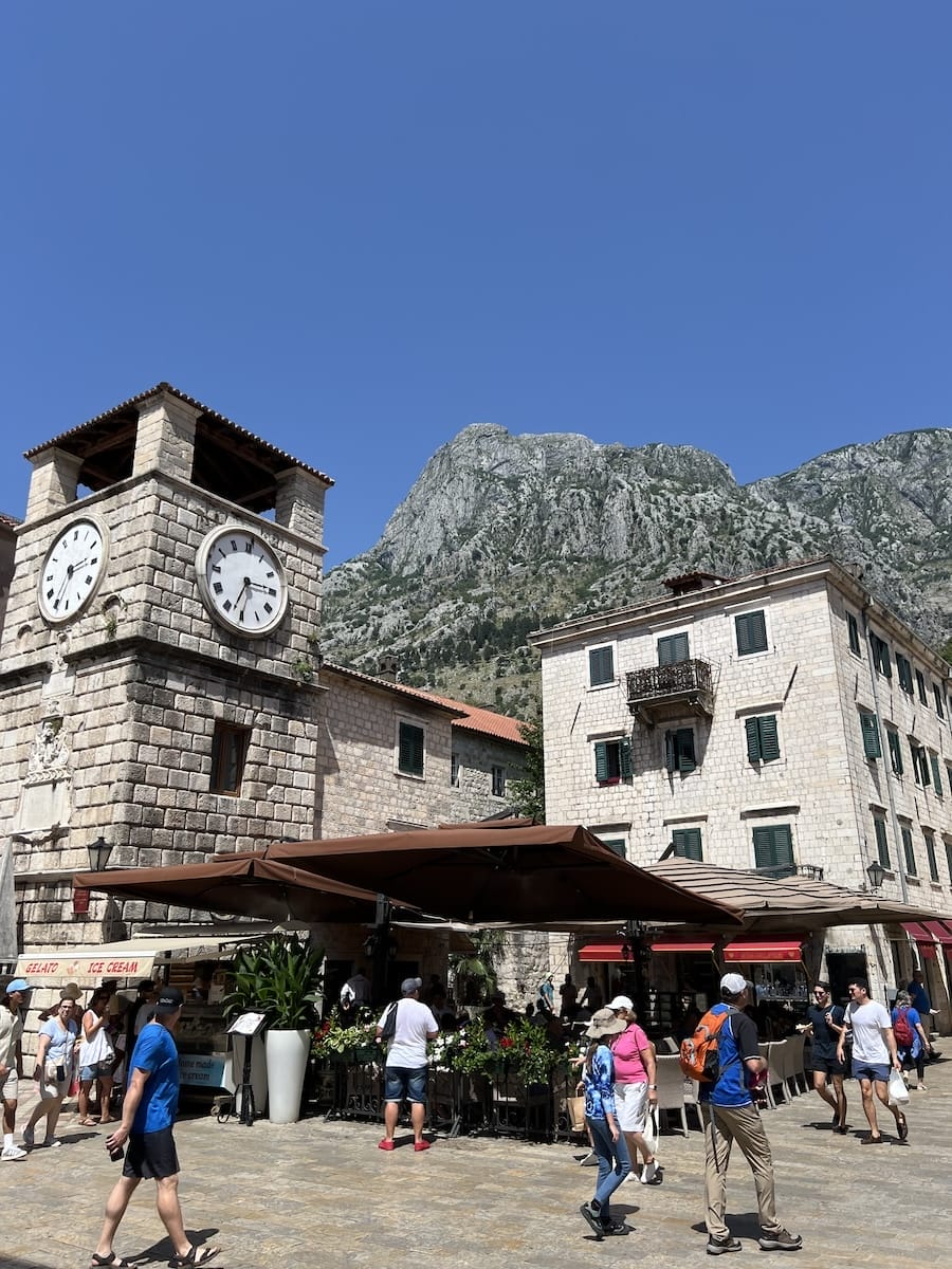 Kotor clock tower