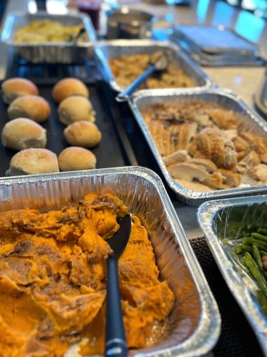 Thanksgiving dinner in your vacation rental