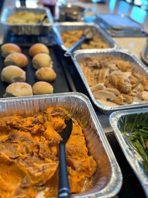 Thanksgiving dinner in your vacation rental