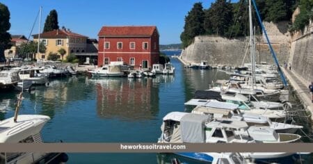 Zadar cruise port cover