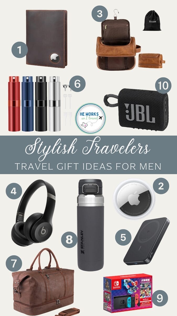 Travel gift guide for men