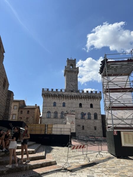 Piazza Grande in Montepulciano