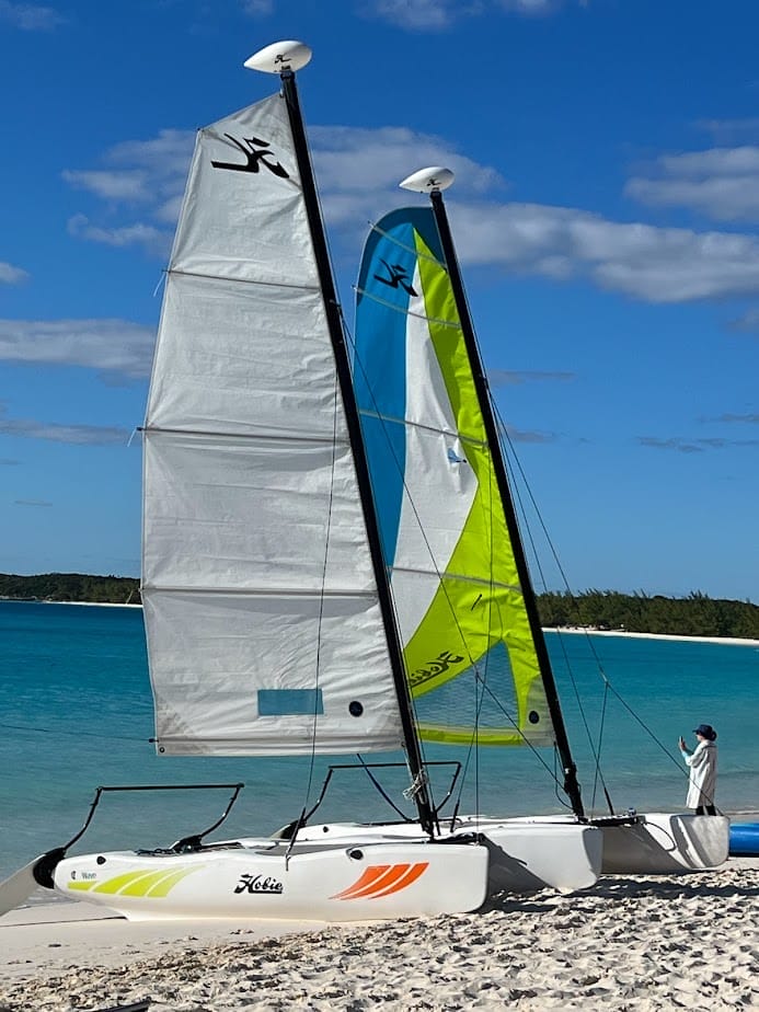Hobie Cat rental on Half Moon Cay