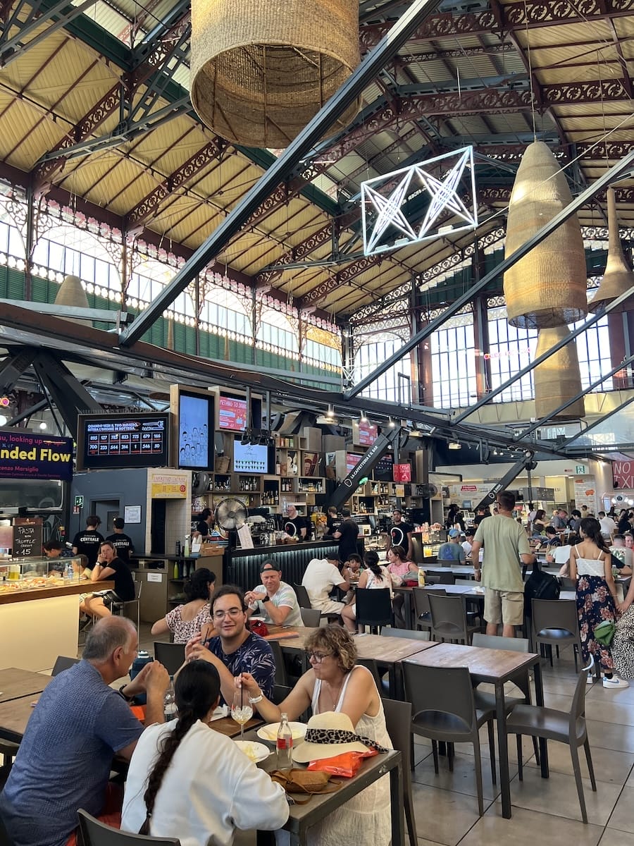 Mercato Centrale seating