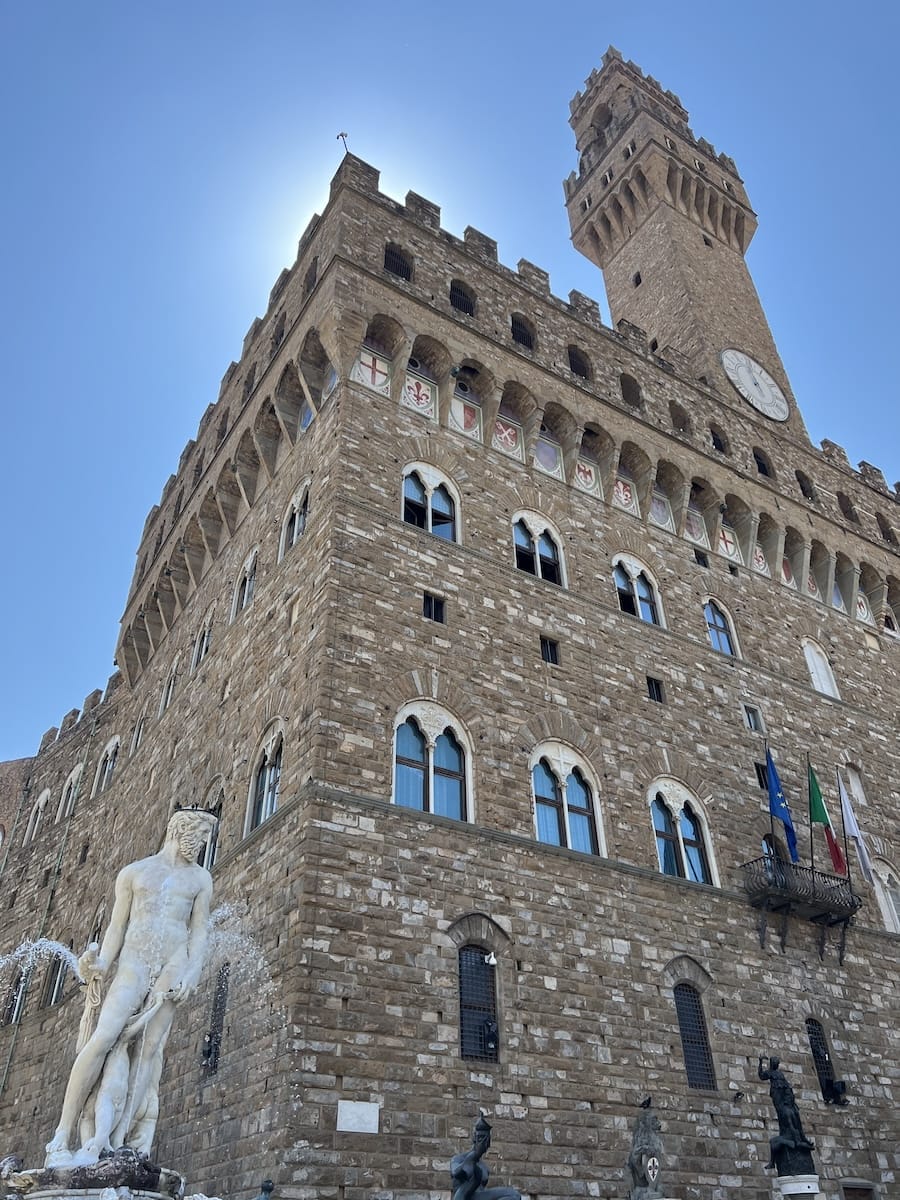 Palazzo Vecchio in Florence, Italy