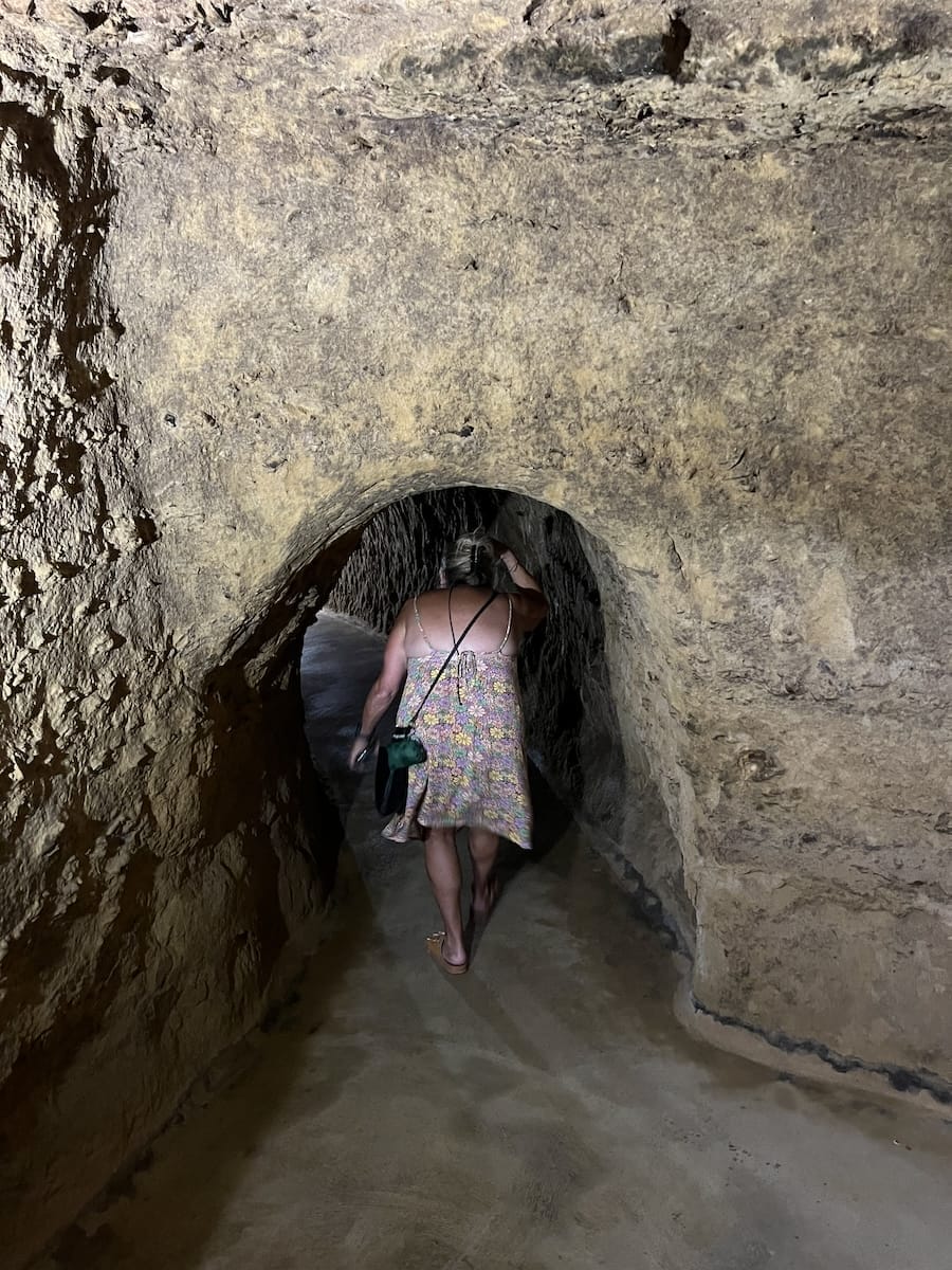 winery tunnel
