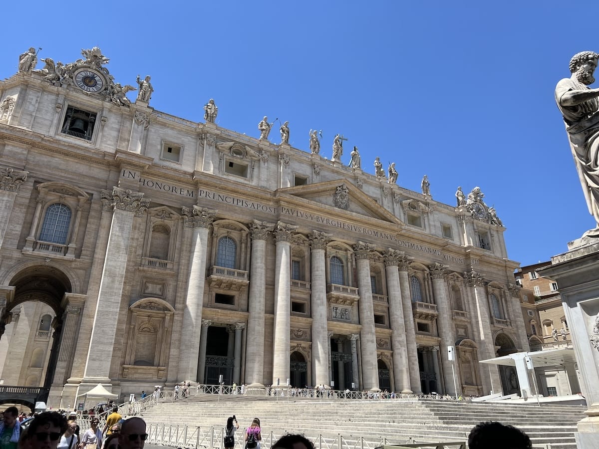 St Peters Square in Vatican City