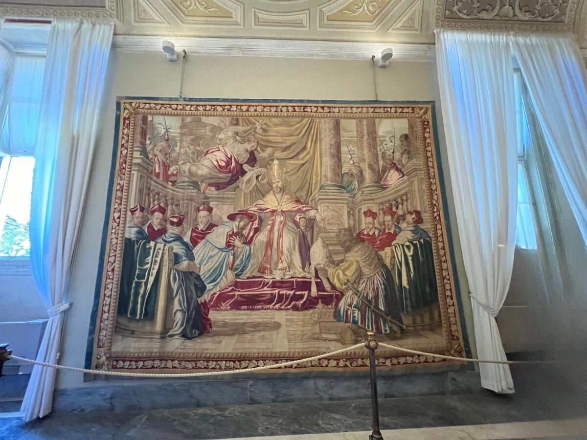 tapestries in Vatican Museums