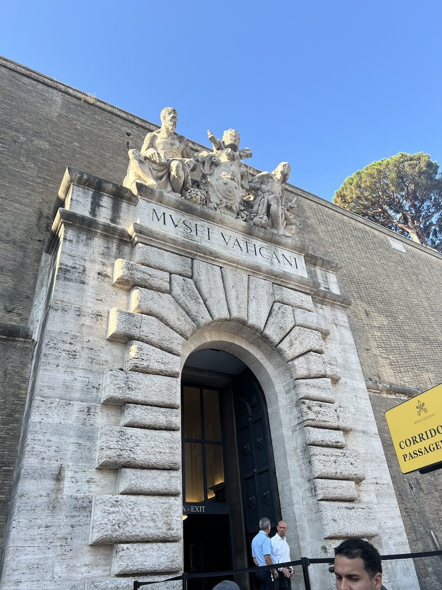 Vatican tour entrance