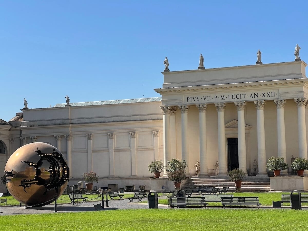 Vatican City courtyard