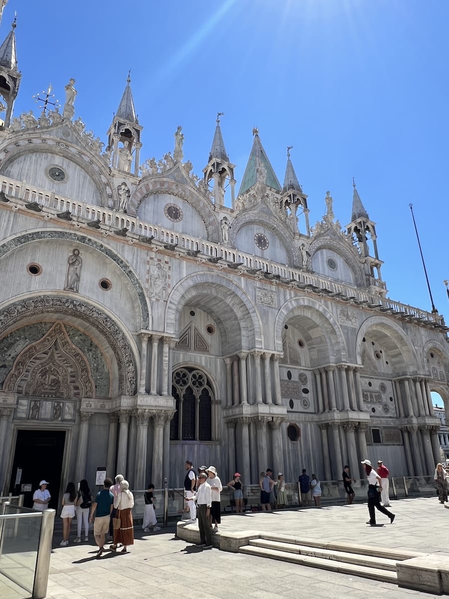 St Marks Basilica exterior Venice