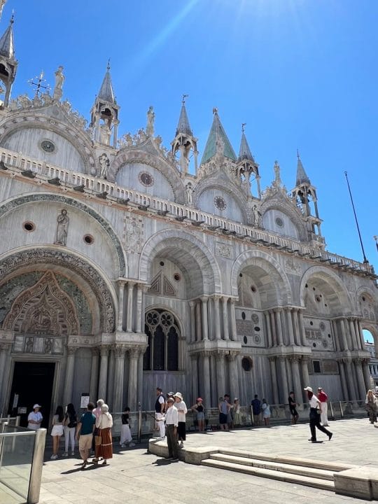 St Marks Basilica exterior Venice