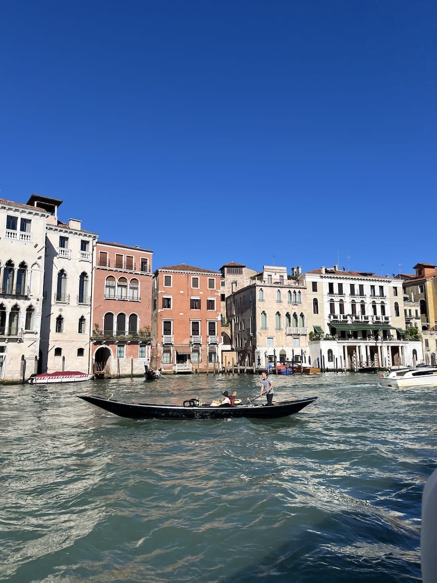 Grand Canal gondola ride
