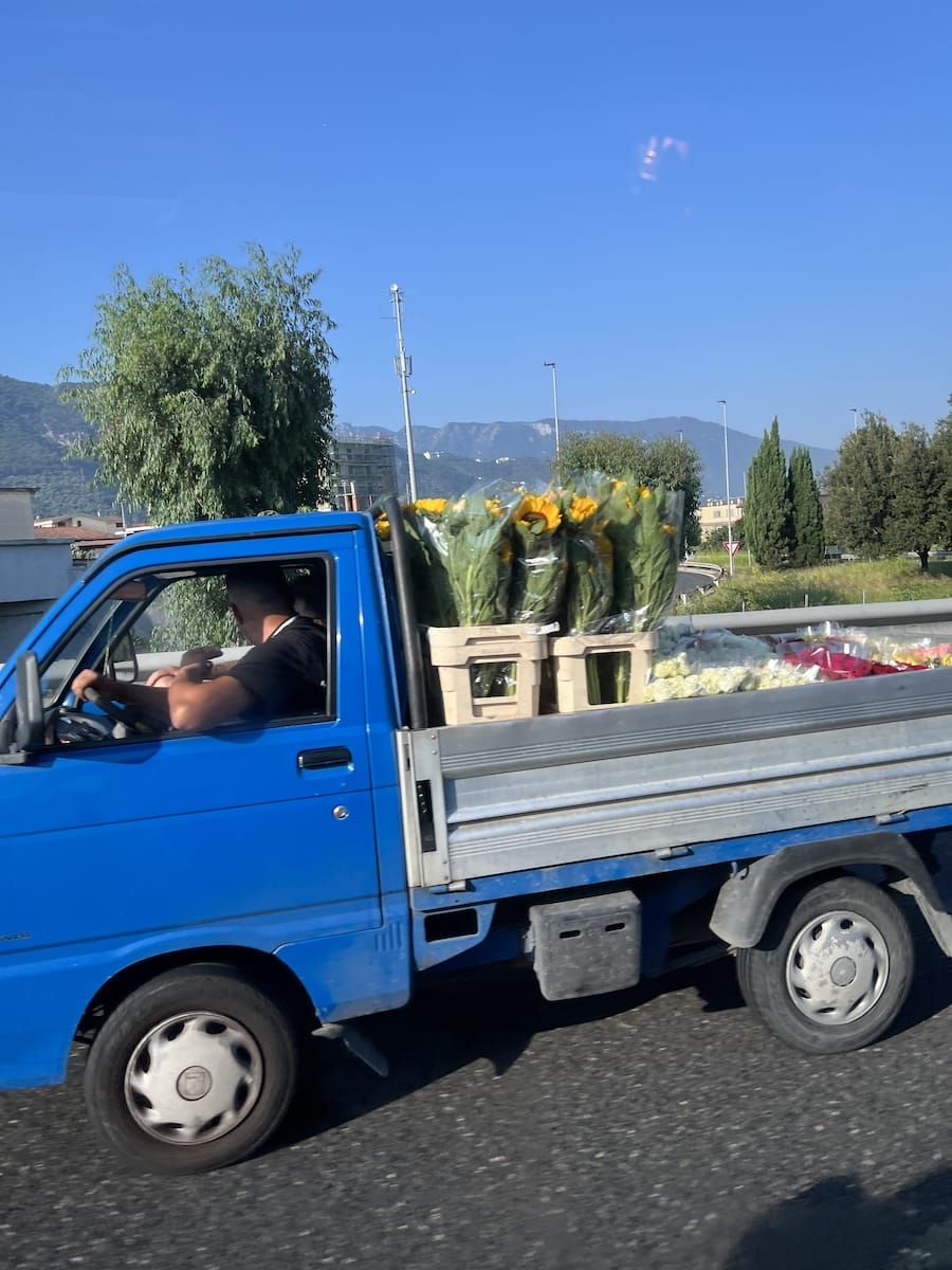 Amalfi Coast traffic