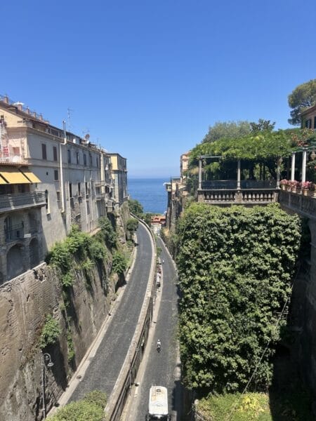 Amalfi coast roads