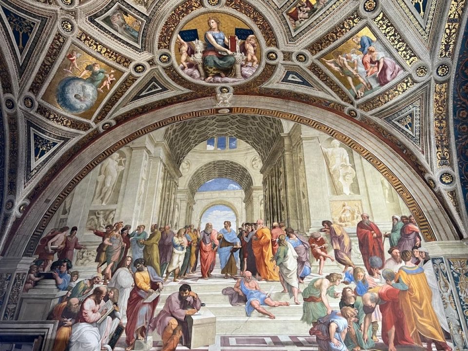 Room of the Immaculate Conception painting in Vatican