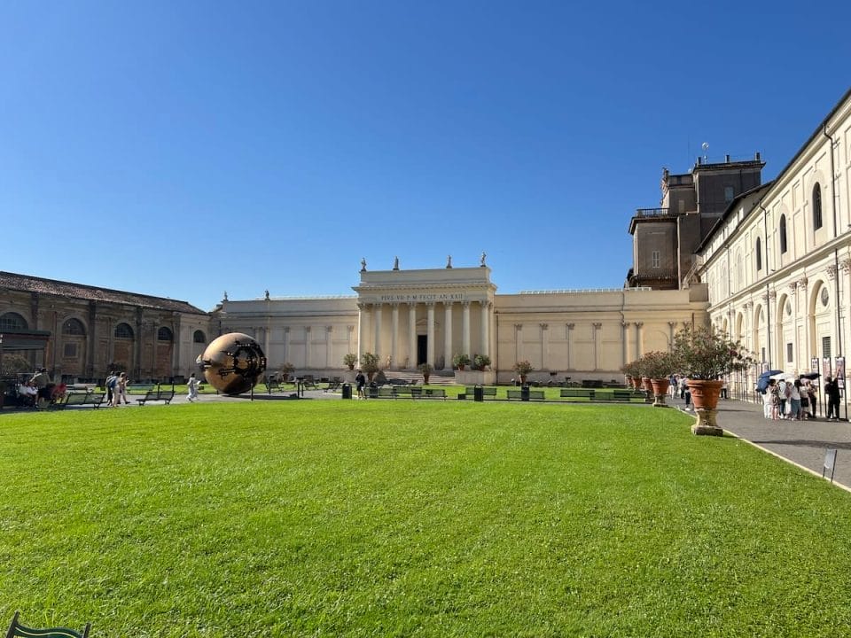 Pinecone Courtyard at the Vatican