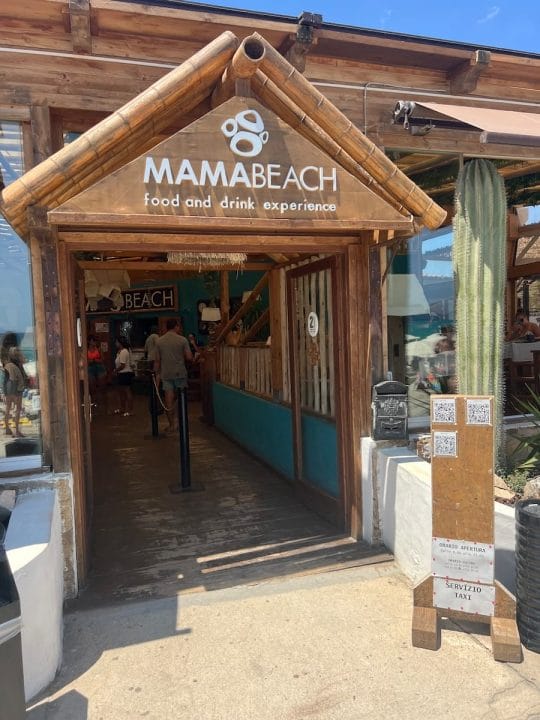 beachfront restaurant