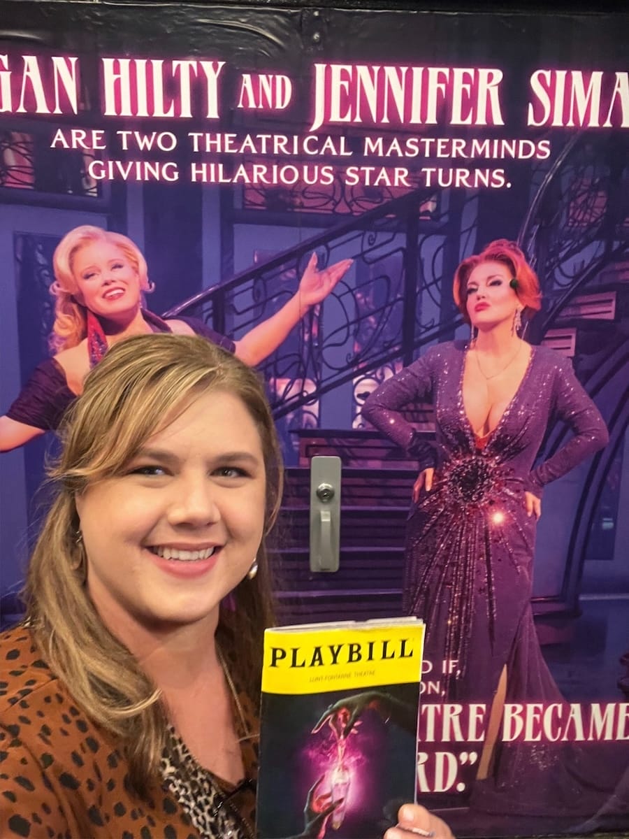 Michele at Broadway show in NYC